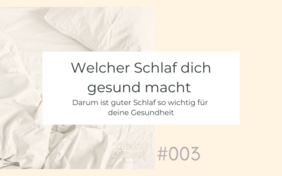 Welcher Schlaf dich gesund macht