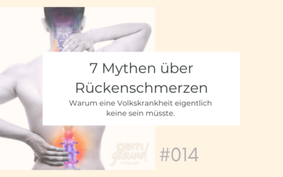 Sieben Mythen über Rückenschmerzen